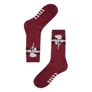 HUF - AMBUSH ROSE SOCKS BORDEAUX GREY