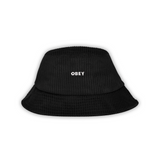 OBEY - BOLD CORDUROY BUCKET NERO