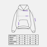 BARRIO STUDIOS - EARTH HOODIE BLU ROYAL